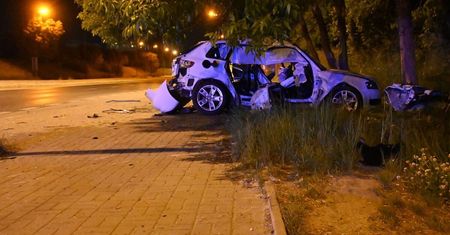 Wypadek na al. Witosa. Nie ustąpił pierwszeństwa na skrzyżowaniu. Zginęła jadąca z nim pasażerka