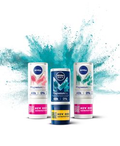 Naturalna ochrona przed potem dzięki NIVEA Magnesium Dry!