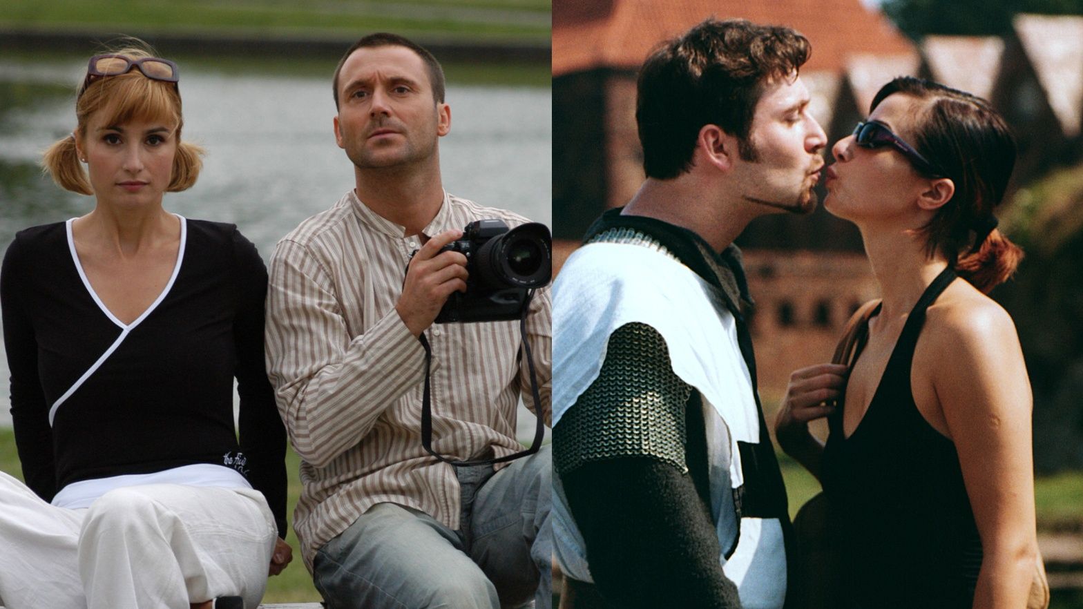 Joanna Brodzik i Bartłomiej Świderski