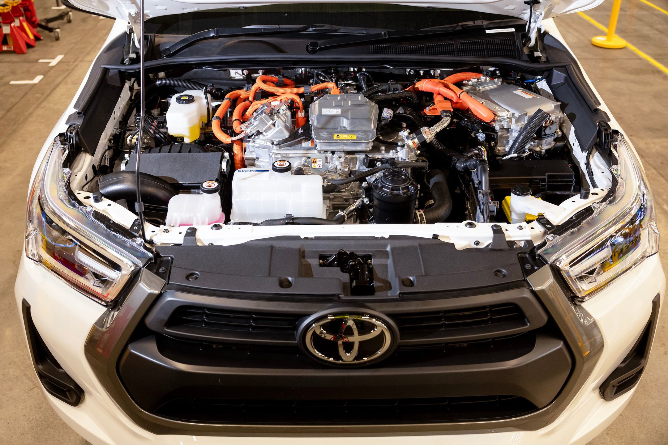 Wodorowa Toyota Hilux w wersji prototypowej