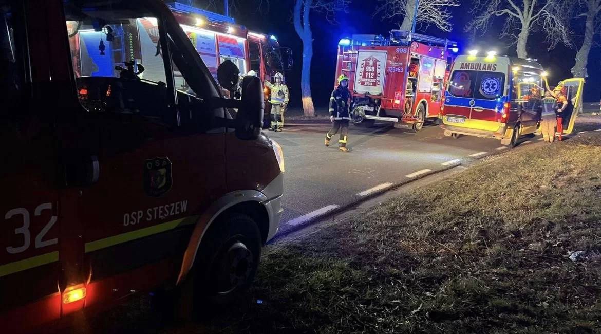 Tragiczny wypadek pod Stęszewem