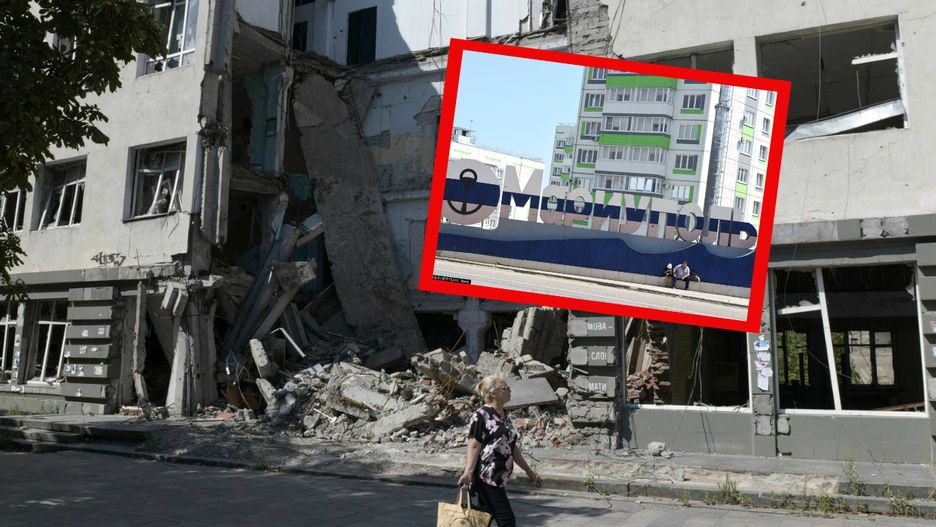 Mariupol po rosyjskiej inwazji.
