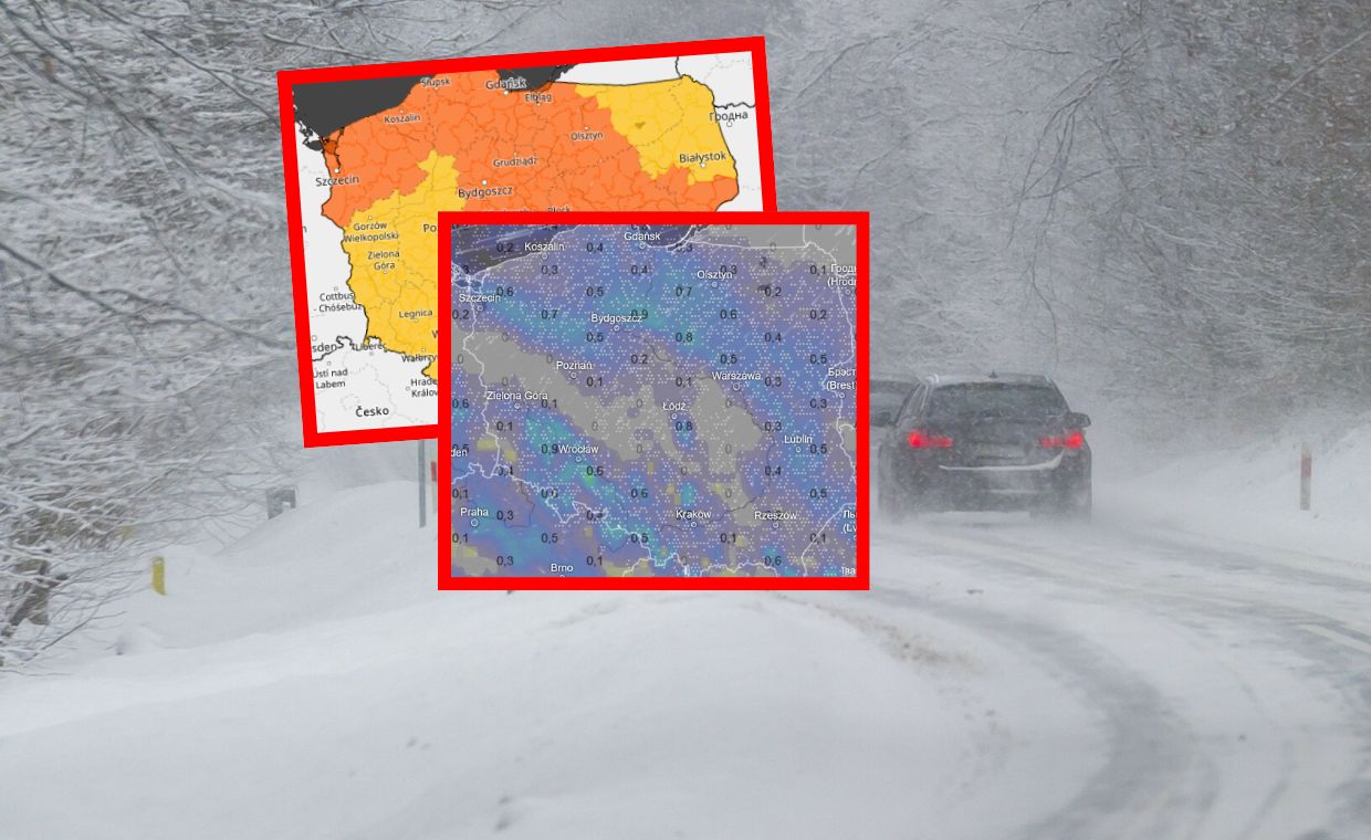 "Bestia ze Wschodu" wraca. Duże mrozy i śnieżyce nad Polską