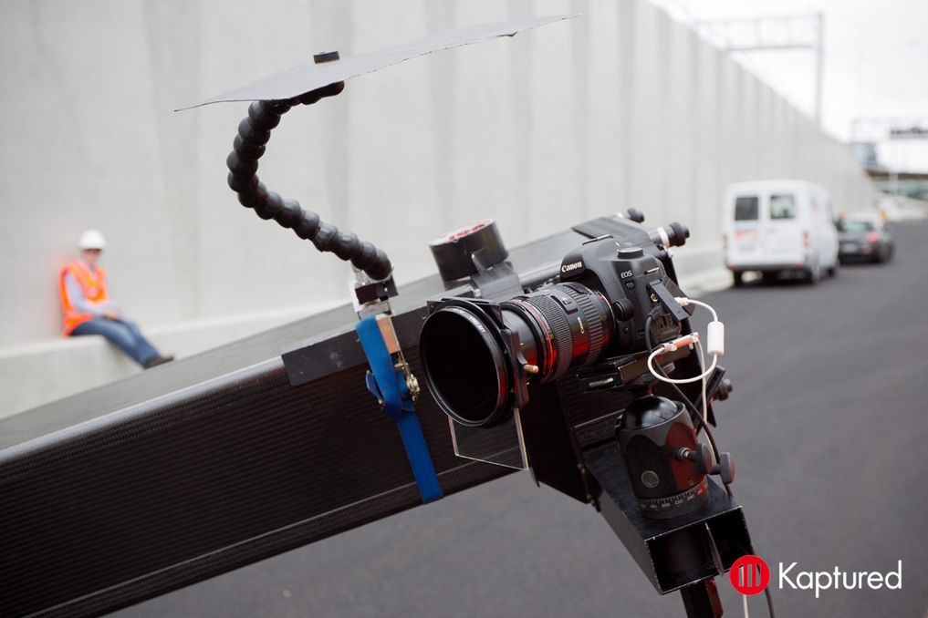 Audi R8 GT rig shot - backstage (fot. Kaptured Photography)