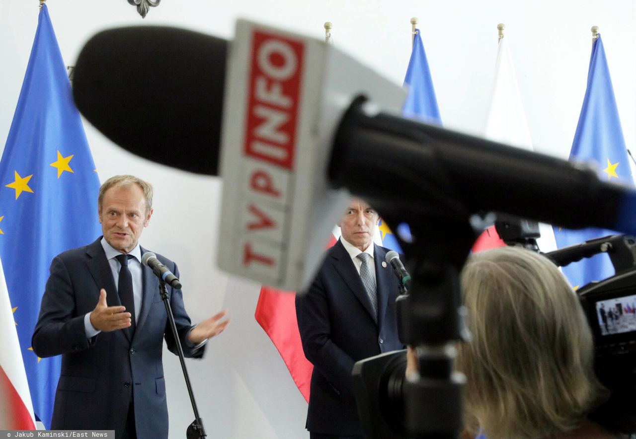 Donald Tusk chce likwidacji TVP Info