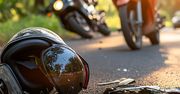 Wypadek w Zawierciu: Zderzenie z motocyklem. Kierowca w szpitalu