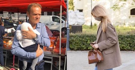 Melancholijny Donald Tusk pociesza "zamaseczkowaną" Kasię na Instagramie: "Całe to zło kiedyś minie, więc głowa do góry" (FOTO)