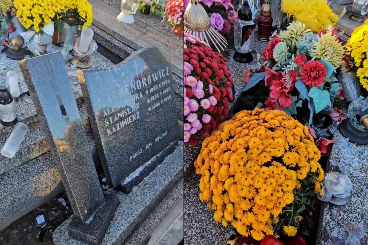 Skandal na cmentarzu. Mieszkańcy są w szoku