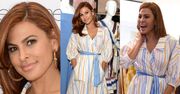 Dawno niewidziana Eva Mendes dorabia w sklepie z ubraniami