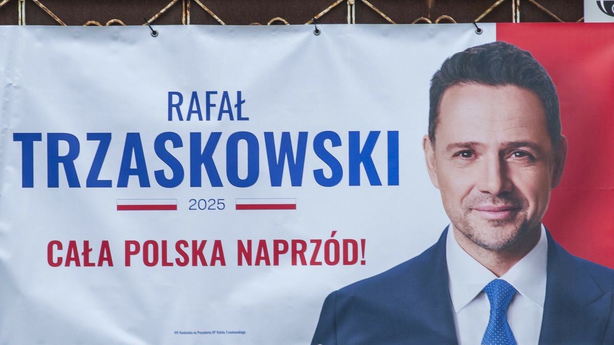 Plakaty wyborcze 2025
27.03.2025 Elblag N/z baner wyborczy Rafala Trzaskowskiego   fot. Stanislaw Bielski/REPORTER
Stanislaw Bielski/REPORTER