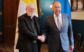 Wysłannik Watykanu w Rosji. Abp Gallagher spotkał się z Ławrowem