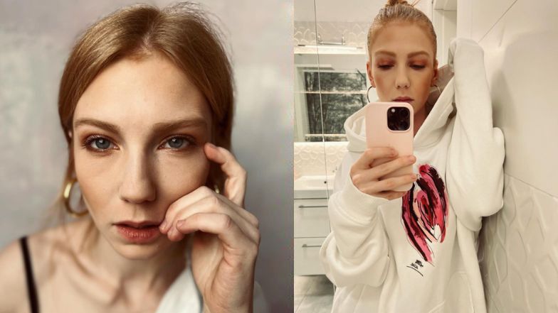 Marianna Gierszewska pozuje w bieliźnie, pokazując stomię