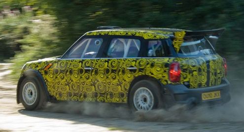 Pierwsze testy MINI Countrymana WRC