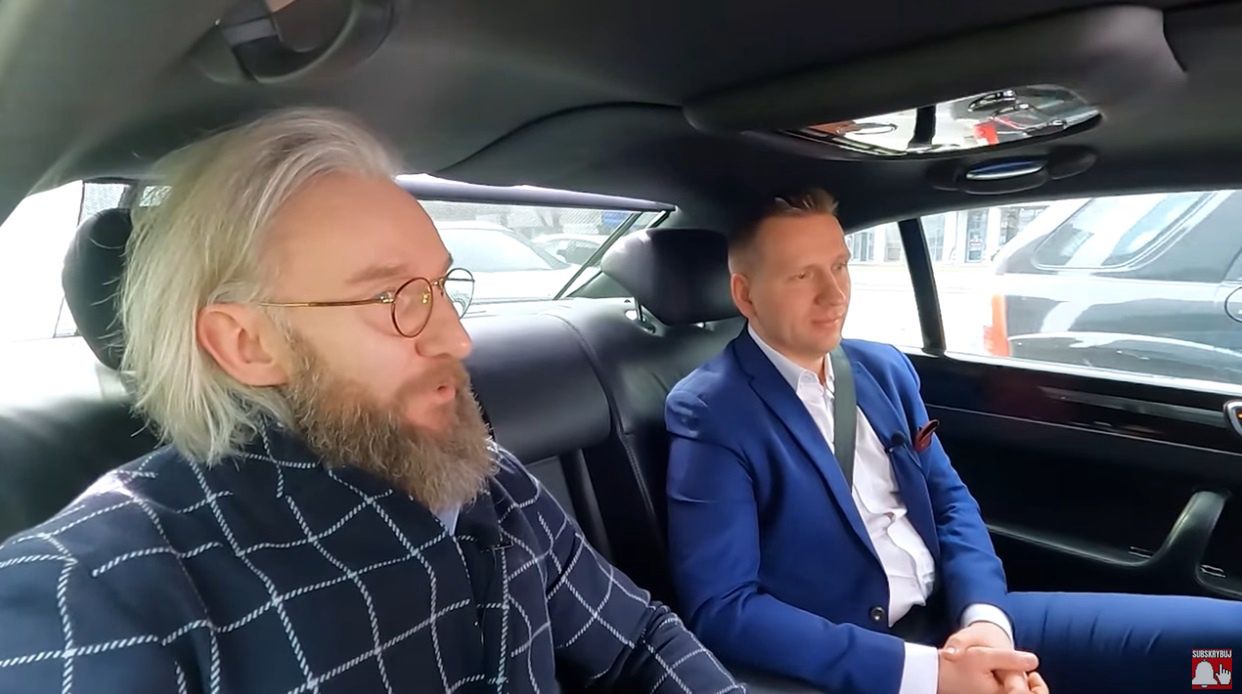 Piotr Schramm jako gość Macieja Wieczorka