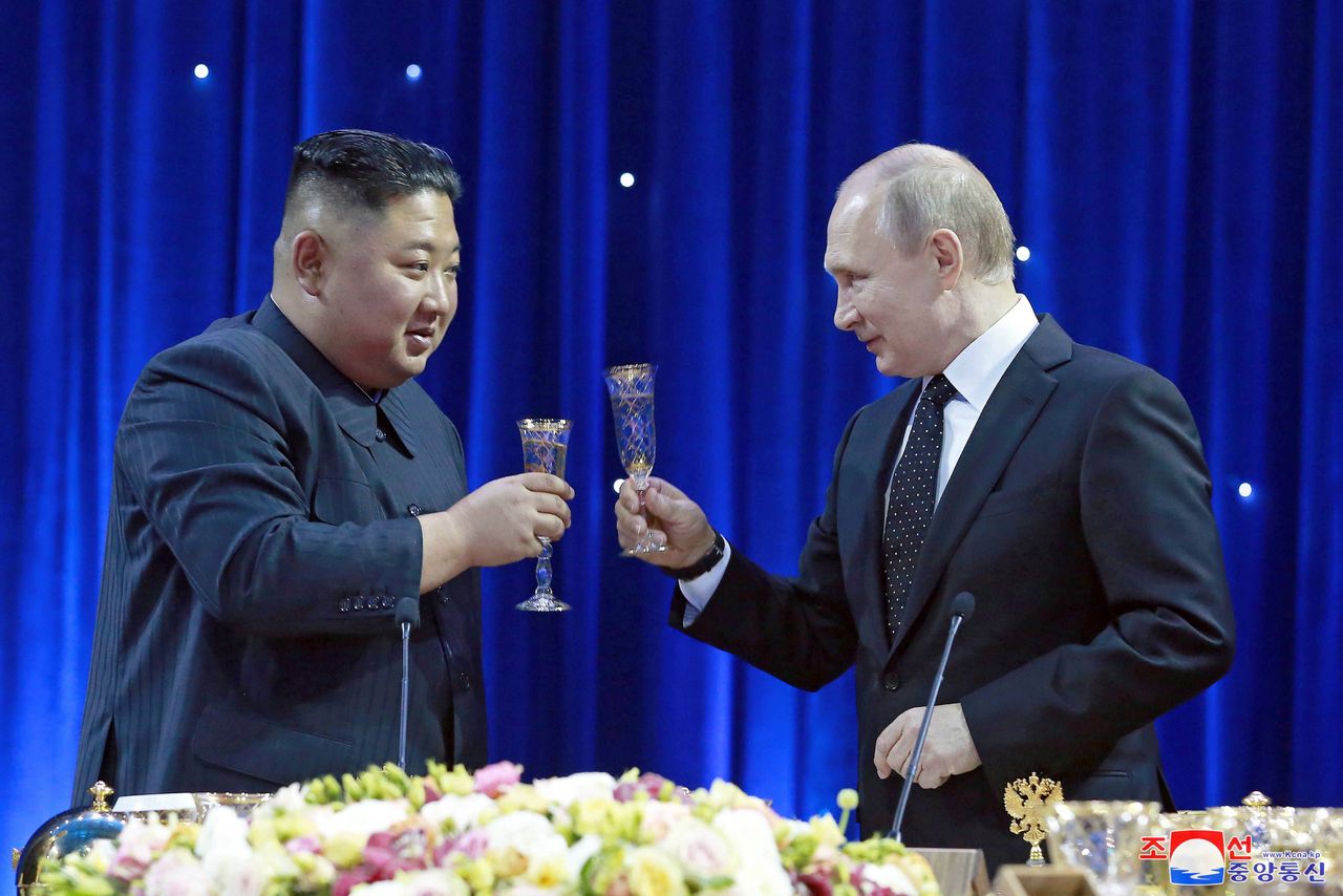 "Rosja zwycięży". Kim Dzong Un pisze do Putina