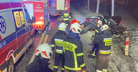 Tragiczny wypadek na Podlasiu. Nie żyją 2 osoby