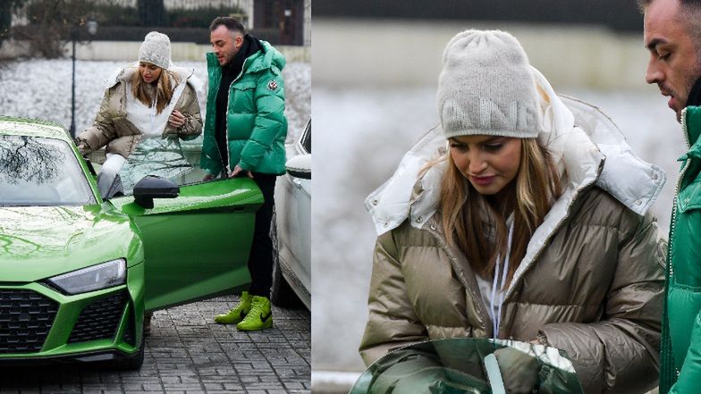 Karolina Pisarek z ukochanym 