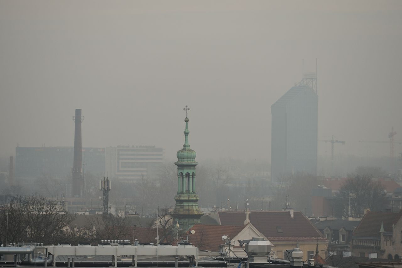 Smog nad Krakowem