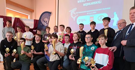 Konkurs dla uczniów z wiedzy wędkarskiej i ekologicznej