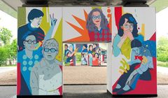 W Gdańsku powstaje mural z "Kobietami Wolności" w ramach akcji "Wysokich Obcasów"