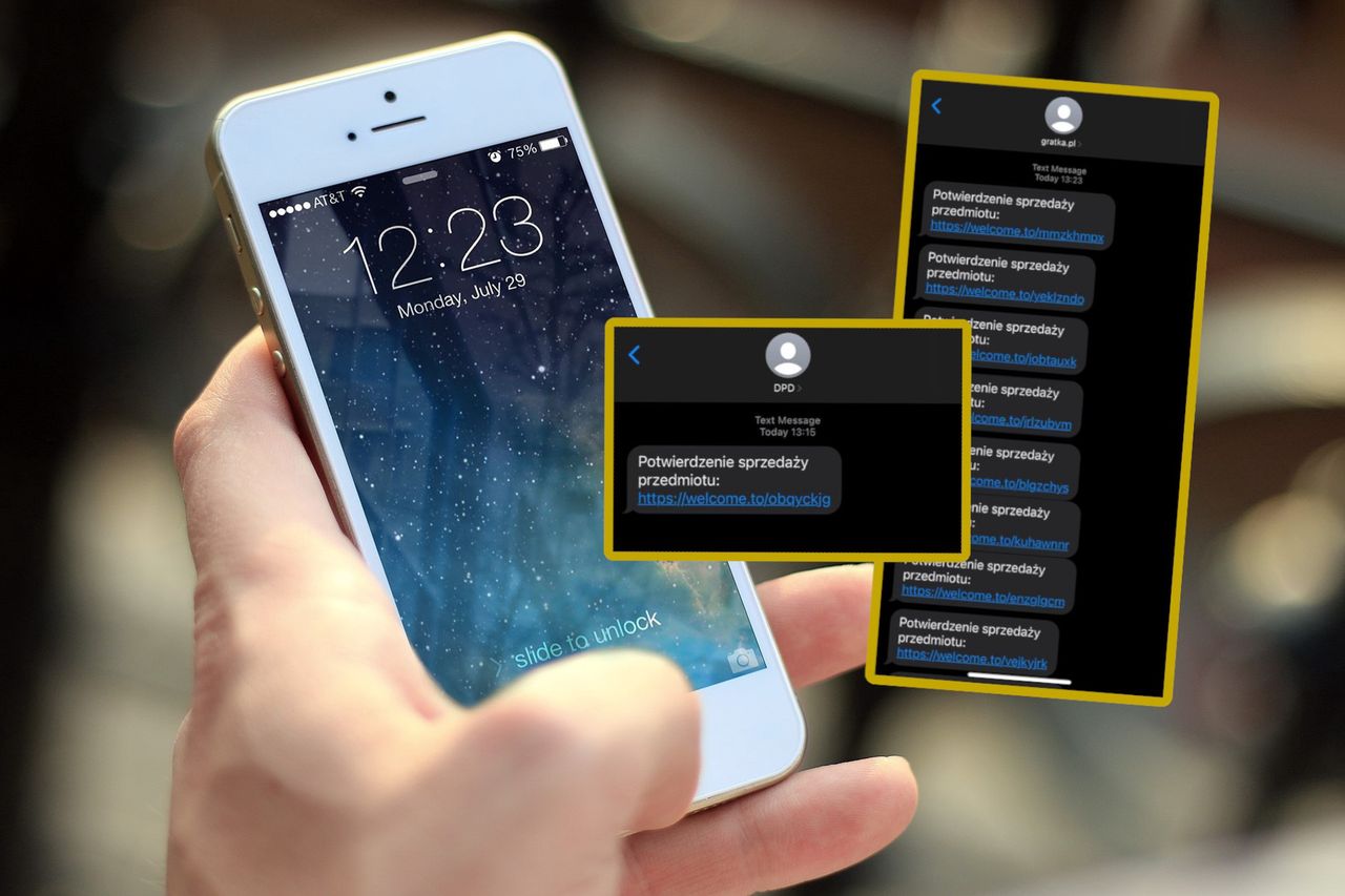 Uwaga na fałszywe SMS-y