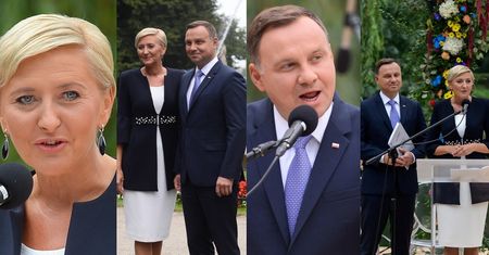 Andrzej Duda z Agatą czytają "Wesele" Polakom (ZDJĘCIA)