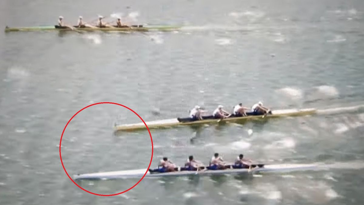 Blisko zderzenia w finale wioślarzy