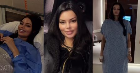 Justyna Gradek pokazuje zdjęcia ze szpitala po kolejnej liposukcji. "Pozyskany tłuszcz został przetransferowany w boki pośladkowe"
