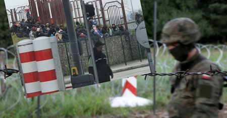 Dramatyczna sytuacja na granicy. Do sieci trafiło zdjęcie migrantów