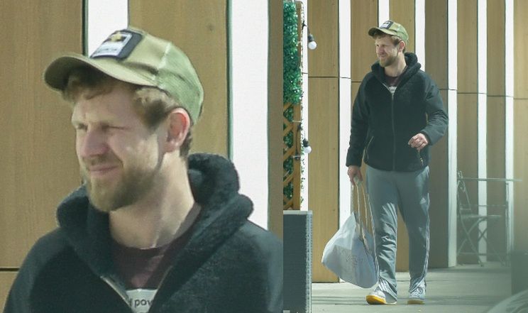 Antek Królikowski pali papierosa na spacerze z kochanką