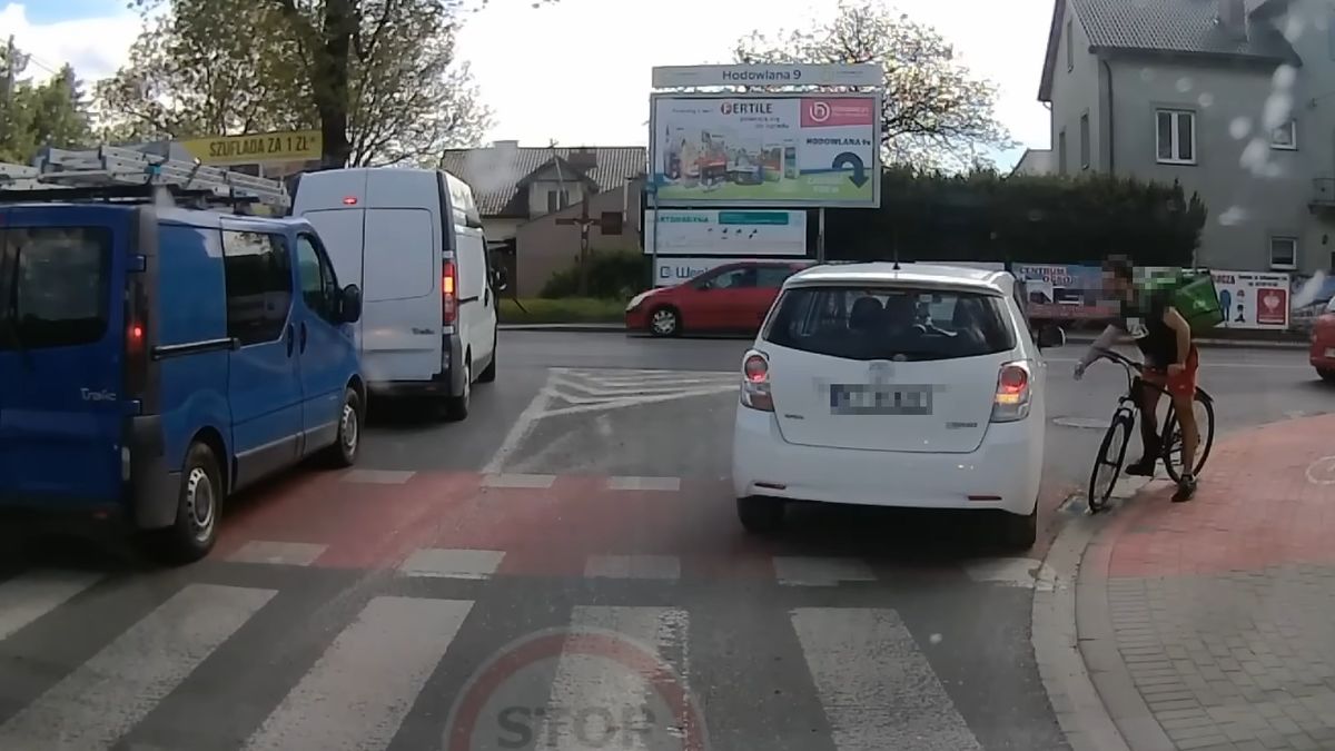Do niebezpiecznych sytuacji doszło w okolicy przejazdów rowerowych