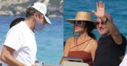 Jeff Bezos i Leonardo DiCaprio umacniają swą przyjaźń na wspólnych wakacjach. Aktor UKRYŁ twarz przed hiszpańskimi turystami