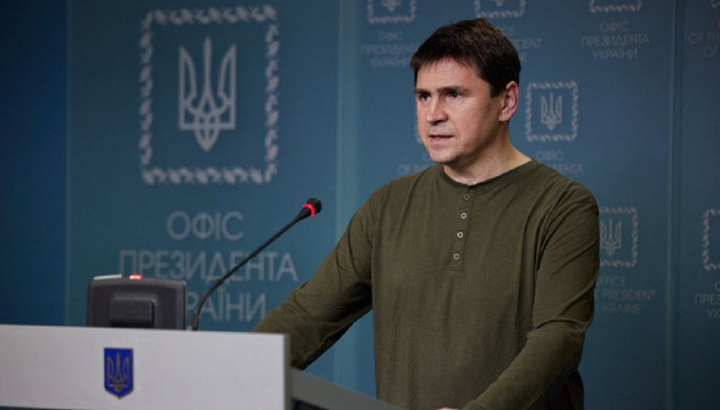 Mychajło Podoliak, doradca szefa Kancelarii Prezydenta Ukrainy, fot. Ukrinform