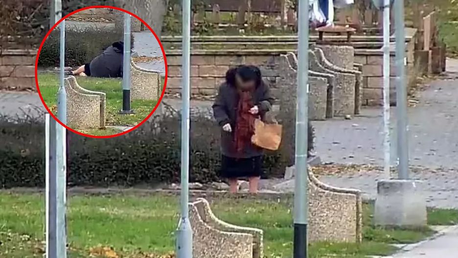 Operator kamery wypatrzył zaginioną seniorkę