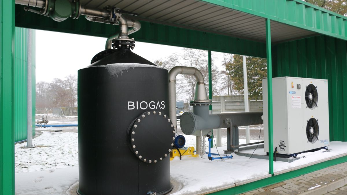 Innowacyjna biogazownia