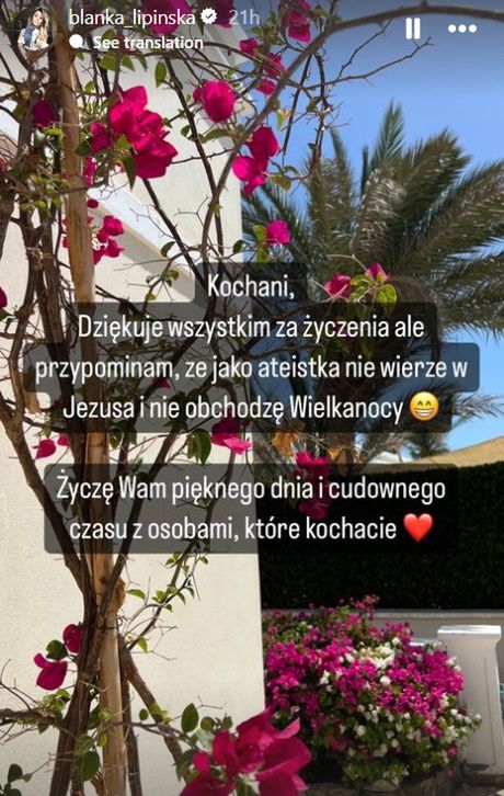 Wielkanoc Blanki Lipińskiej