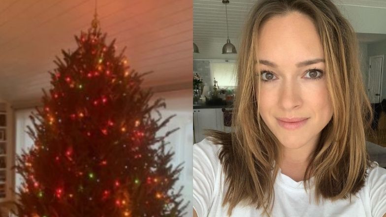 Alicja Bachleda-Curuś prezentuje świąteczne dekoracje