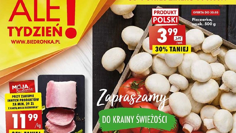 Biedronka gazetka od poniedziałku 28.03