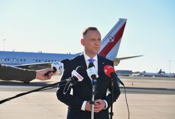 "Ja i moi koledzy ze Zjednoczonej Prawicy". Andrzej Duda o obronie Polski