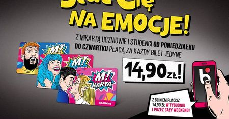 Z M!Kartą stać Cię na wszystko – Multikino z ofertą dla uczniów i studentów