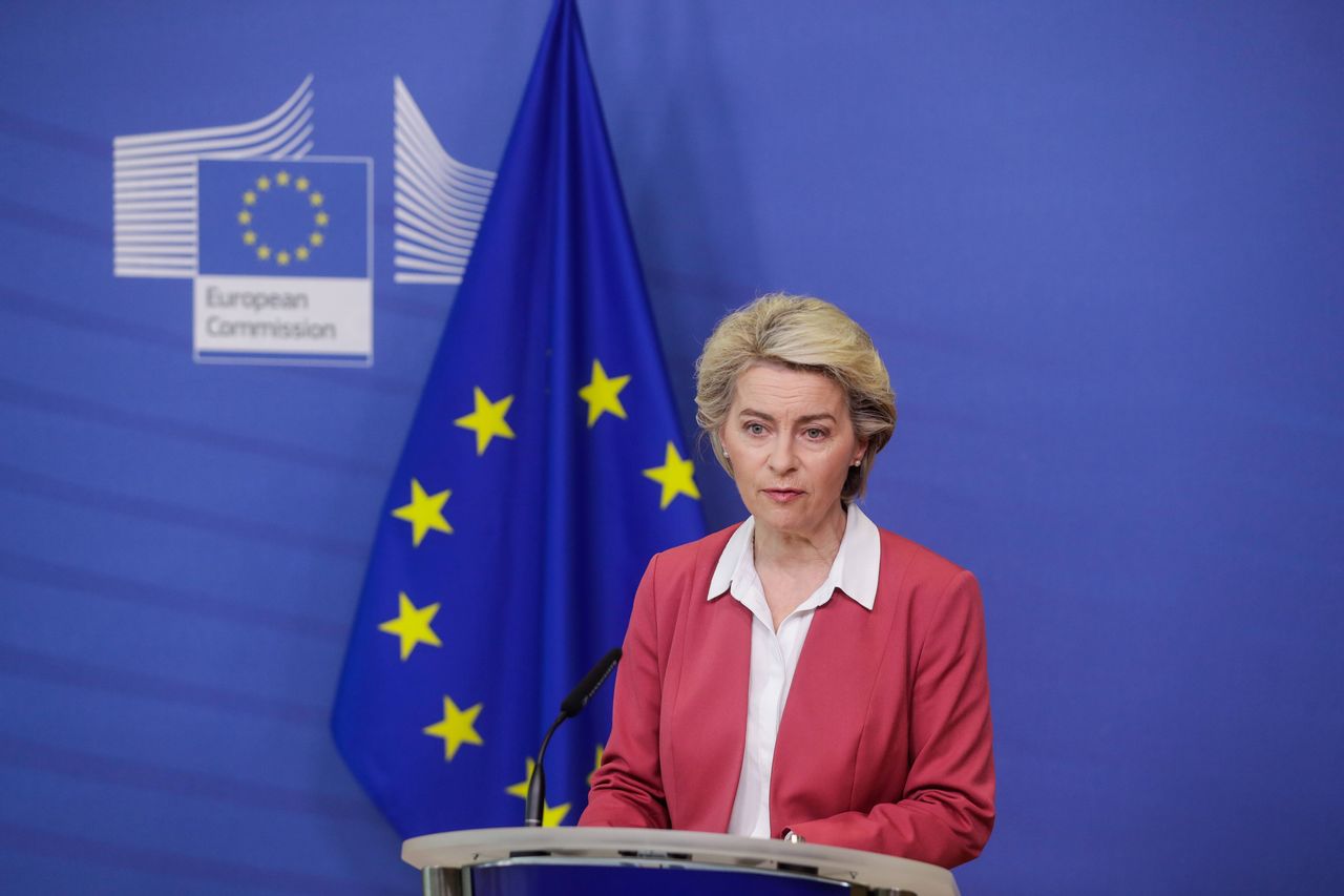 Przewodnicząca KE Ursula von der Leyen 