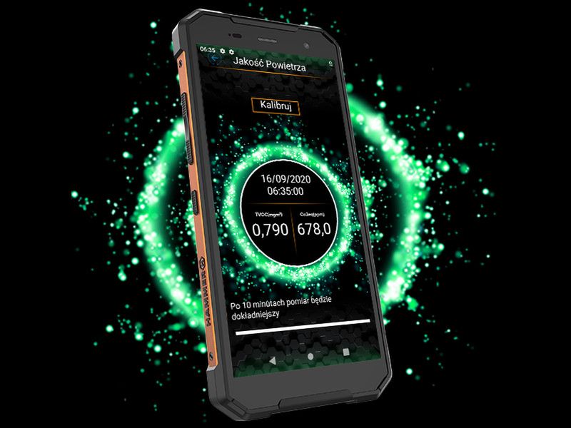Polski smartfon z czujnikiem powietrza i eSIM. Hammer Explorer Pro oficjalnie 2