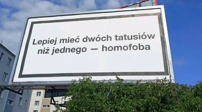 "Kontrowersyjny" billboard w Gdyni. Słychać kwik homofobów