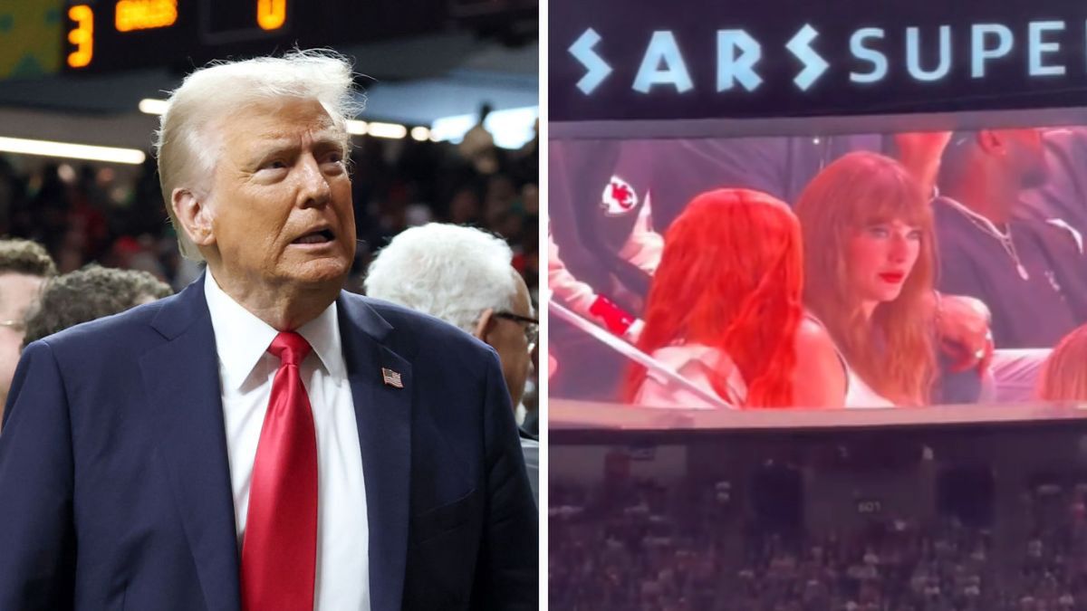 Taylor Swift bezlitośnie potraktowana na Super Bowl. Donald Trump wykpił gwiazdę