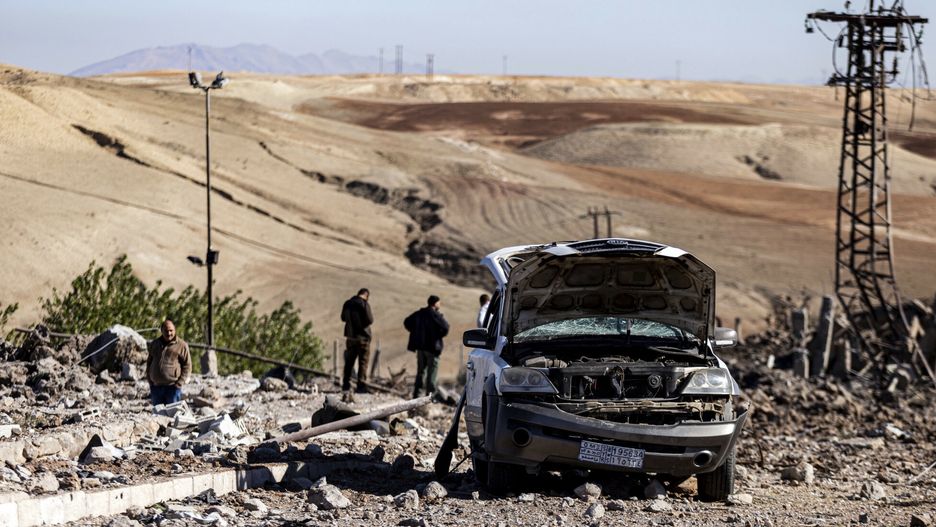 TemporaryPeople inspect a site damaged by Turkish airstrikes that hit an electricity station in the village of Taql Baql, in Hasakeh province, Syria, Sunday, Nov. 20, 2022. The Turkish Defense Ministry said Sunday that Turkey launched deadly airstrikes over northern regions of Syria and Iraq, targeting Kurdish groups that Ankara holds responsible for last week's deadly bomb attack in a bustling street in Istanbul. (AP Photo/Baderkhan Ahmad)Baderkhan Ahmad
