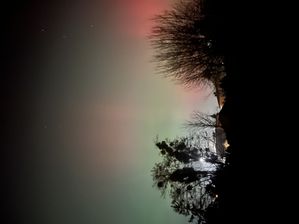 Zorza polarna nad Chodzieżą.