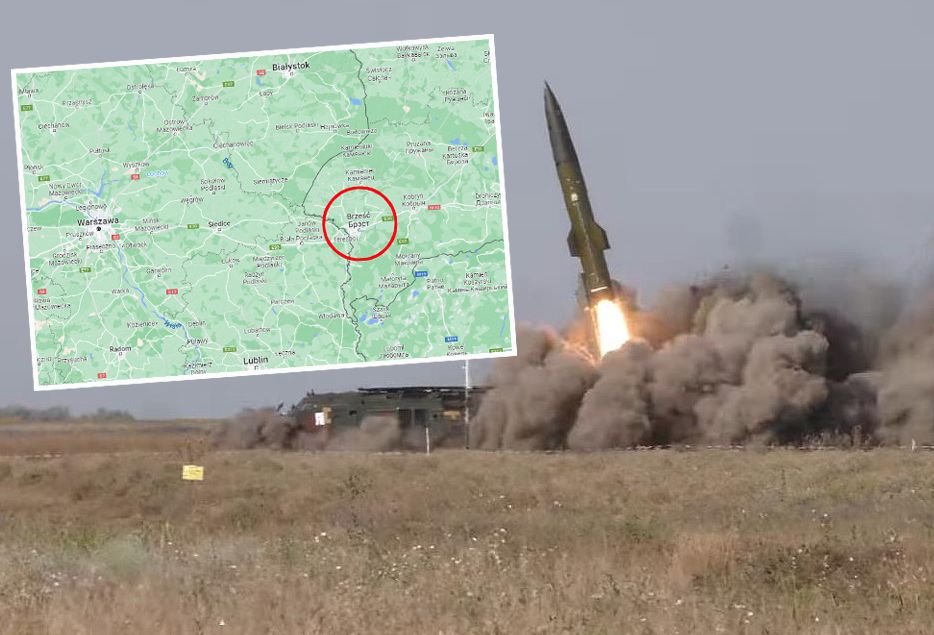 Wojna bliżej granicy z Polską. Rosjanie mają wykorzystywać lotnisko w Brześciu do ataków rakietowych na Ukrainę