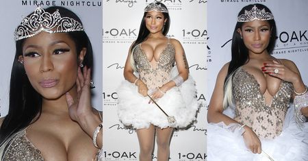 Nicki Minaj dostała nagrodę dla... "modnej buntowniczki"! Zobaczcie, jak do tej pory buntowały się jej piersi (ZDJĘCIA)