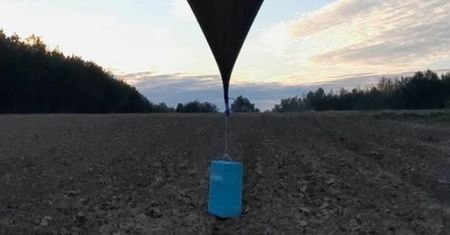 Tajemniczy balon nad Podlasiem. Oto co było w środku