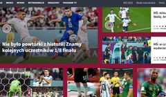 W czasie mundialu WP SportoweFakty przed Sport.pl i sportem na Onecie, platforma TVP Sport przyciąga na najdłużej